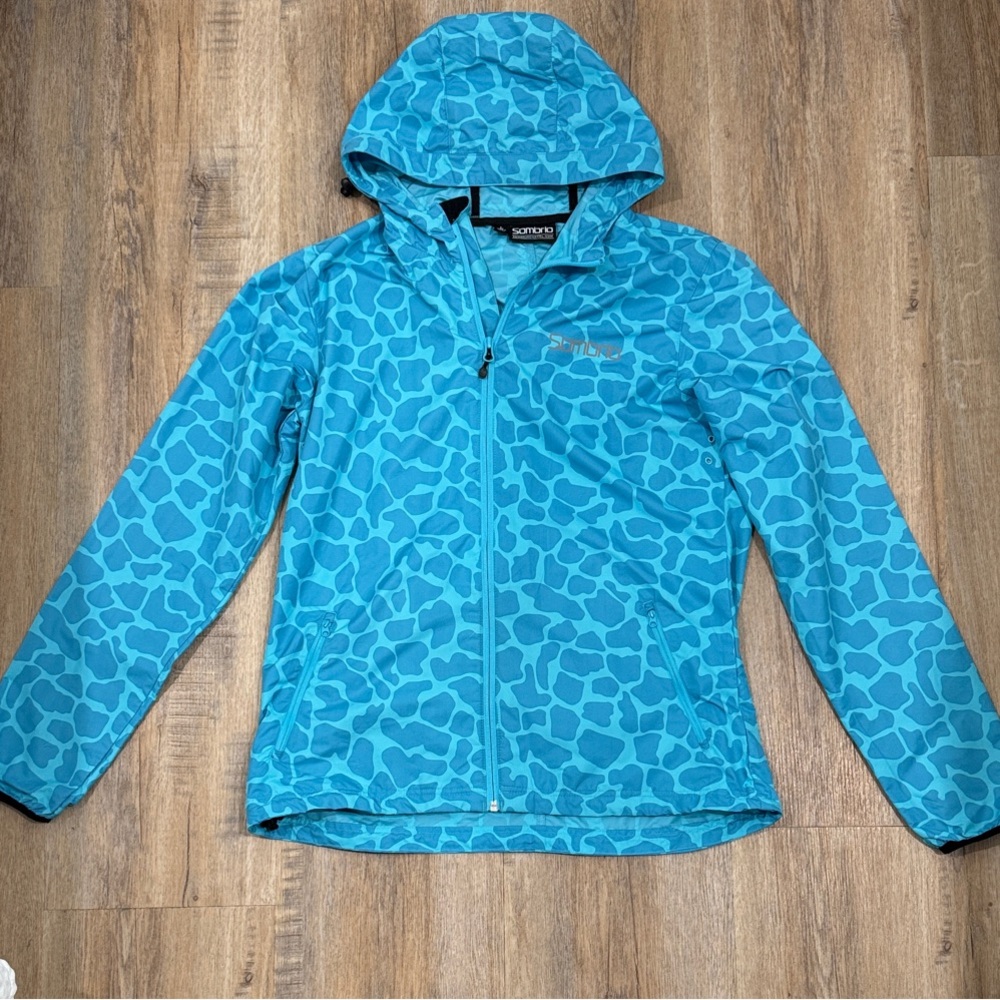 Sombrio Marimba Womens Windproof Cycling Jacket - Blue